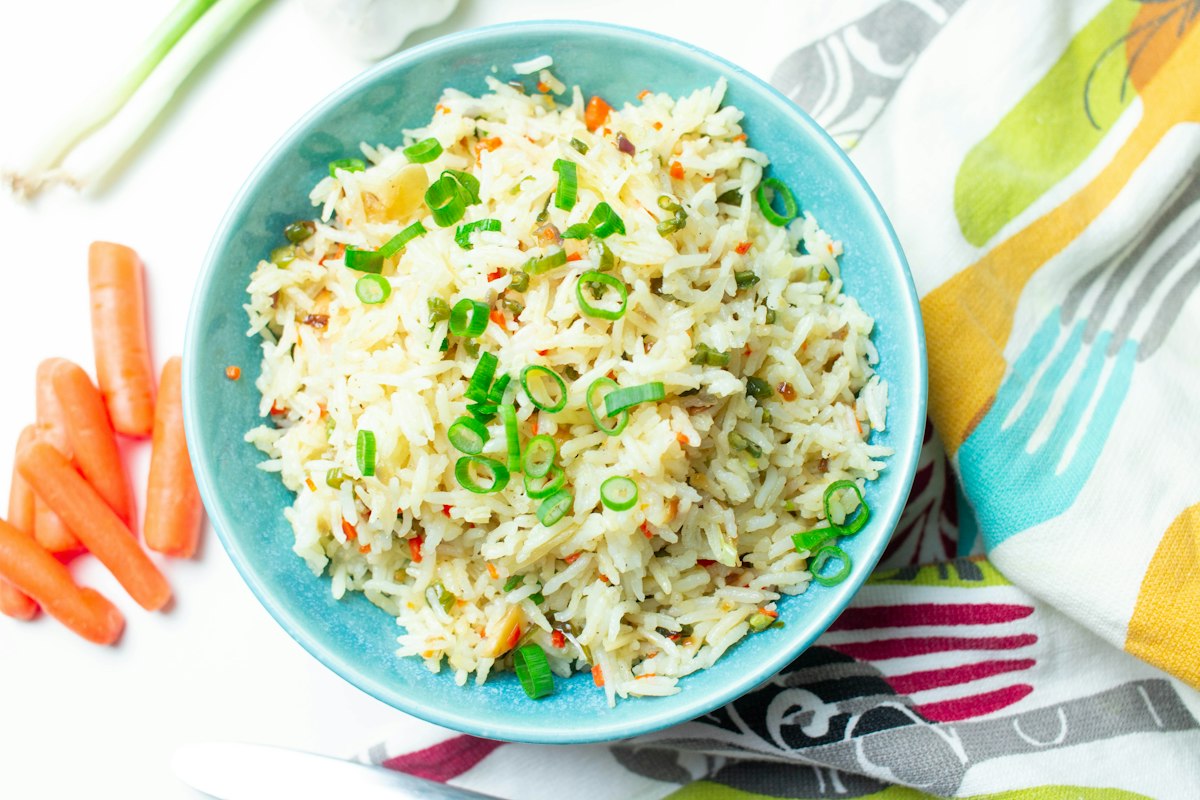 Smoky jollof rice at Kanko Foods